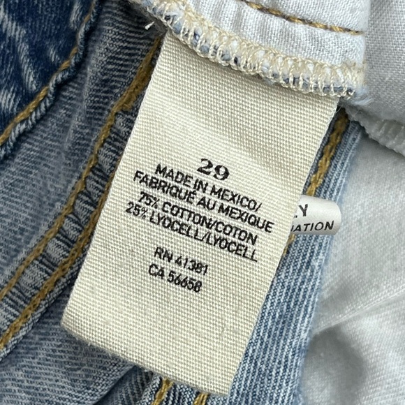 Ralph Lauren Denim & Supply Star Distressed Sz 29 Cropped Jeans - Picture 9 of 15